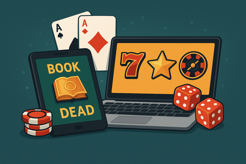 Beliebte Online Casino Spiele in Deutschland wie Book of Dead
